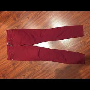 Red Skinny Jeans